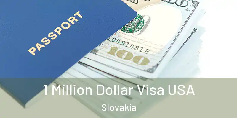  1 Million Dollar Visa USA Slovakia